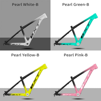 BXT 26er Full Carbon Mountain Bike Frame 14inch Disc Brake Carbon Fiber MTB Frame 3K Weave 26inch Mountain Bicycle Carbon Frame 26er