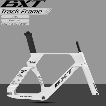 BXT-695 Track Frame Full Carbon EPS Racing Tracking bike Frameset Fixed Gear bike frame Single speed 700*28C