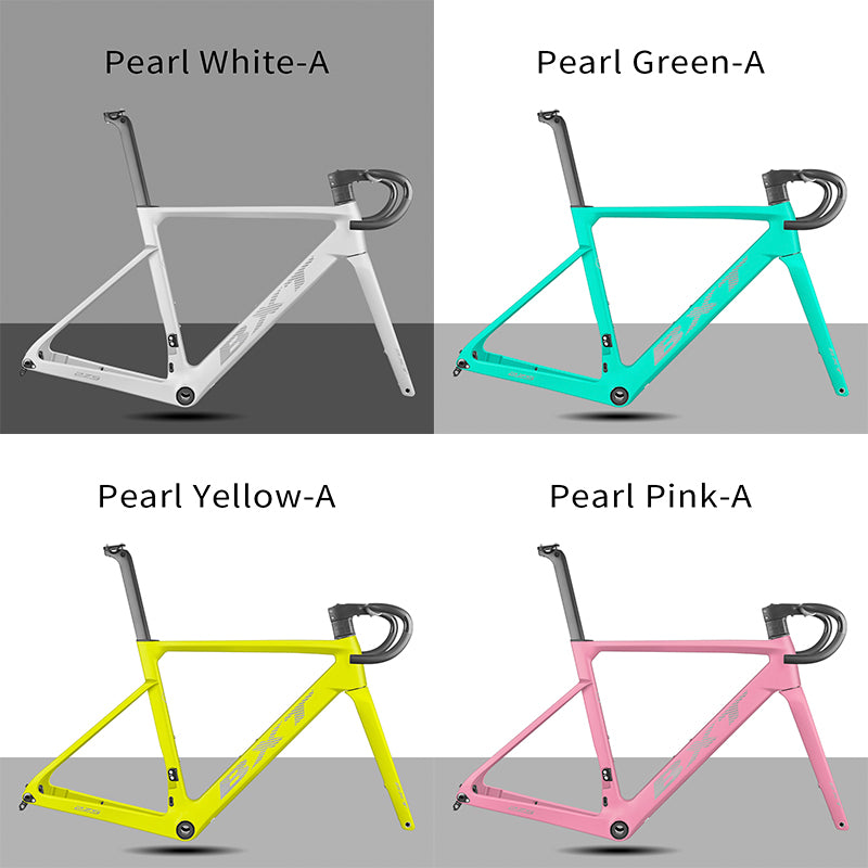 BXT Carbon Road Bike Frame Disc Brake, suitable for young riders/short person，Parent-child bicycle frame XXXS-XL, UDH  Hanger Full Hidden Cable road frameset