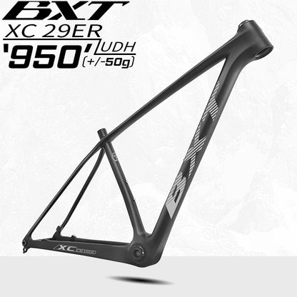 BXT 2025 New T1000 Carbon Mountain Bike Frame Hardtail MTB Carbon Frame 29er Boost 148x12mm use Screw-in T47 UDH Hanger