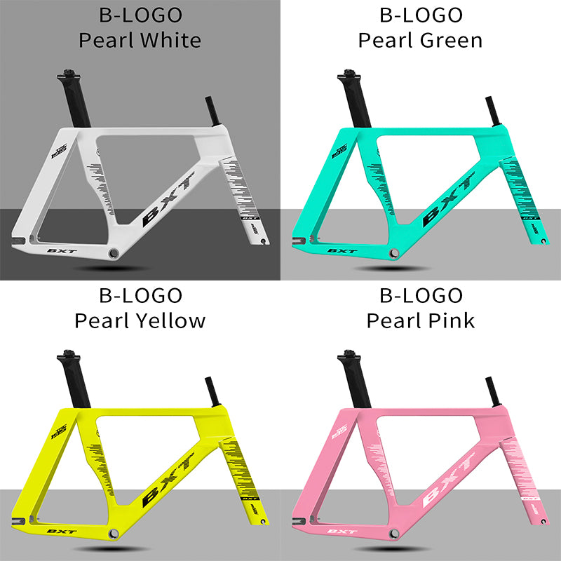 BXT New Carbon Track Frame Fixed Gear Track Bike Carbon Fibre Frame TRC-195 Single speed Track Frameset 700Cx28C