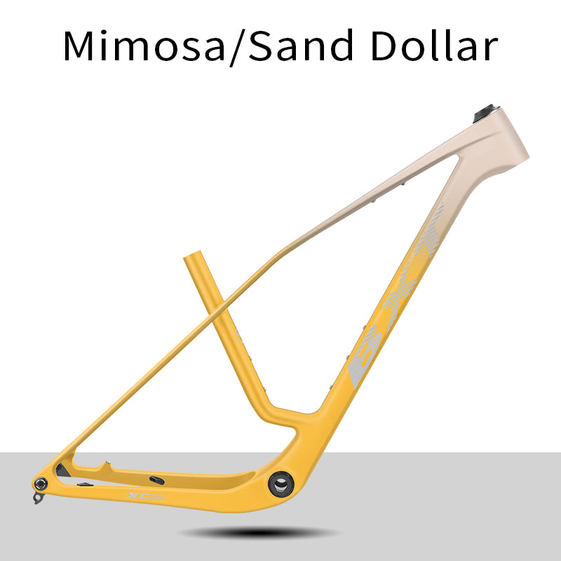 BXT 2026 New 29er Boost Carbon MTB Frame UDH Hanger Full Integrated Cable Hardtail Mountain Bike Frameset T47 24mm/29mm