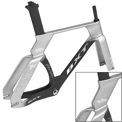 BXT-695 Track Frame Full Carbon EPS Racing Tracking bike Frameset Fixed Gear bike frame Single speed 700*28C