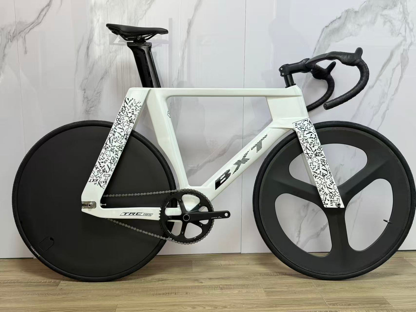 BXT 700C Carbon Bike Wheels Use Track Bike/Fixedgear Bike/Road V Brake/Road Disc Brake Clincher Tire/Tubulares Tire BXT-045