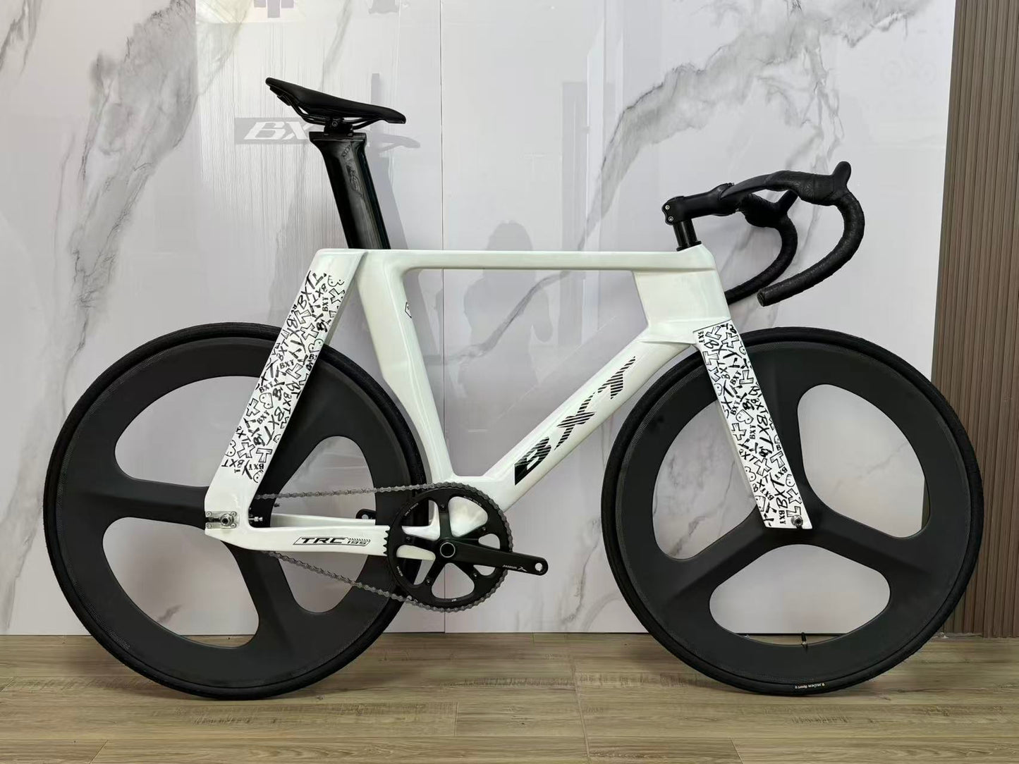 BXT 700C Carbon Bike Wheels Use Track Bike/Fixedgear Bike/Road V Brake/Road Disc Brake Clincher Tire/Tubulares Tire BXT-045
