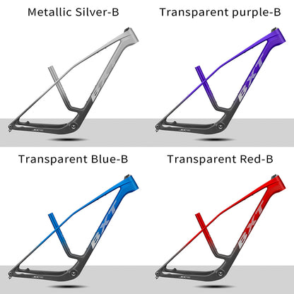 BXT 2026 New 29er Boost Carbon MTB Frame UDH Hanger Full Integrated Cable Hardtail Mountain Bike Frameset T47 24mm/29mm