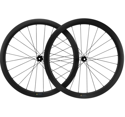 BXT 700C Carbon Road Bike Wheels Black Matte/Glossy Lightweight Full Carbon Fiber Road Bicycle Disc Brake Wheels