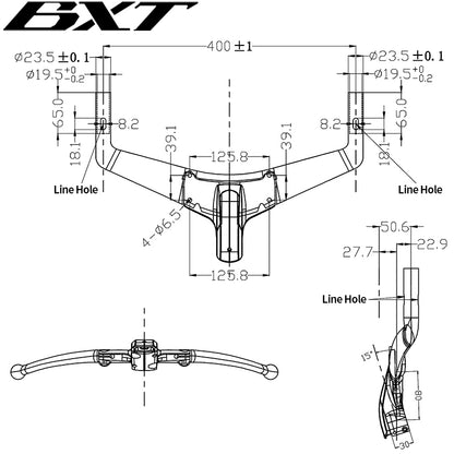 BXT 2026 New Road Triathlon Time Trial Full Carbon Bike Rest TT Handlebars