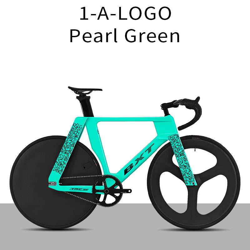 BXT-TRC-195 Track Complete Bike Carbon Fiber Fixed Gear Bicycle Single Chainring Carbon Track Bike Closed Wheel Time Trial Track Bike