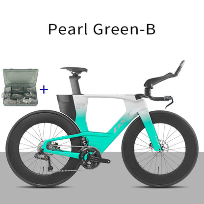 BXT -TT-219 New Carbon Time Trial/Triathlon Bike Carbon Fiber Bikes Road Bike LTWOO ERX 24 Speeds TT Bicycle
