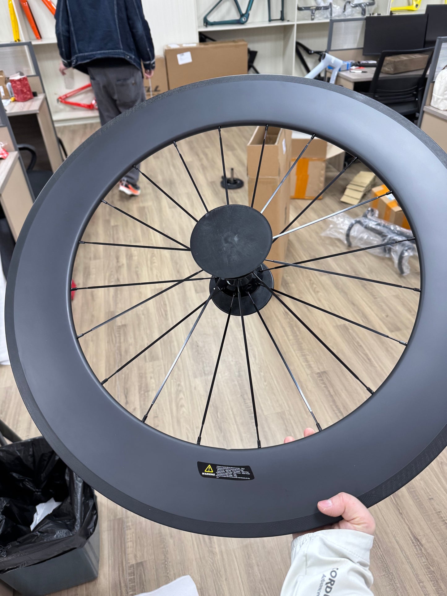 BXT 700C Carbon Road Bike Wheels Black Matte/Glossy Lightweight Full Carbon Fiber Road Bicycle Disc Brake Wheels