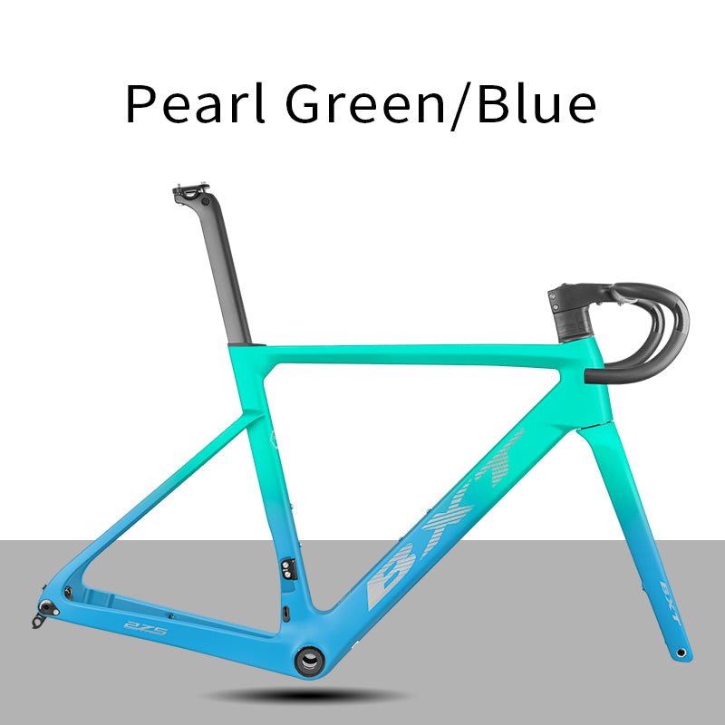 BXT Carbon Road Bike Frame Disc Brake, suitable for young riders/short person，Parent-child bicycle frame XXXS-XL, UDH  Hanger Full Hidden Cable road frameset