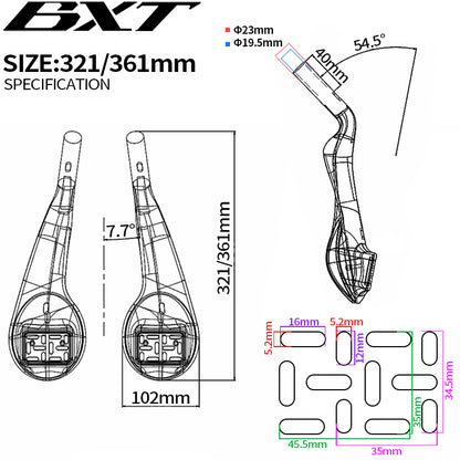 BXT 2026 New Road Triathlon Time Trial Full Carbon Bike Rest TT Handlebars