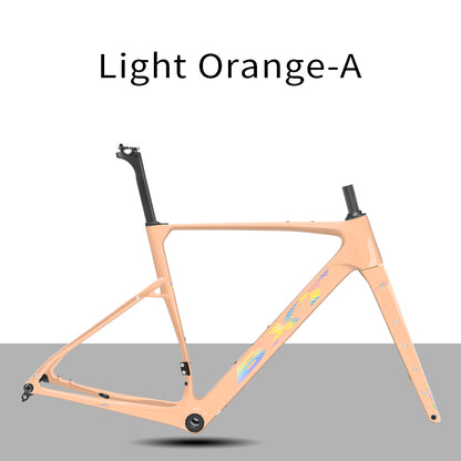 Nouveau cadre gravel BXT 2026 Frein à disque patte UDH T1000 carbone 700x50C T47 modèle-055 27.5er 42T-52T
