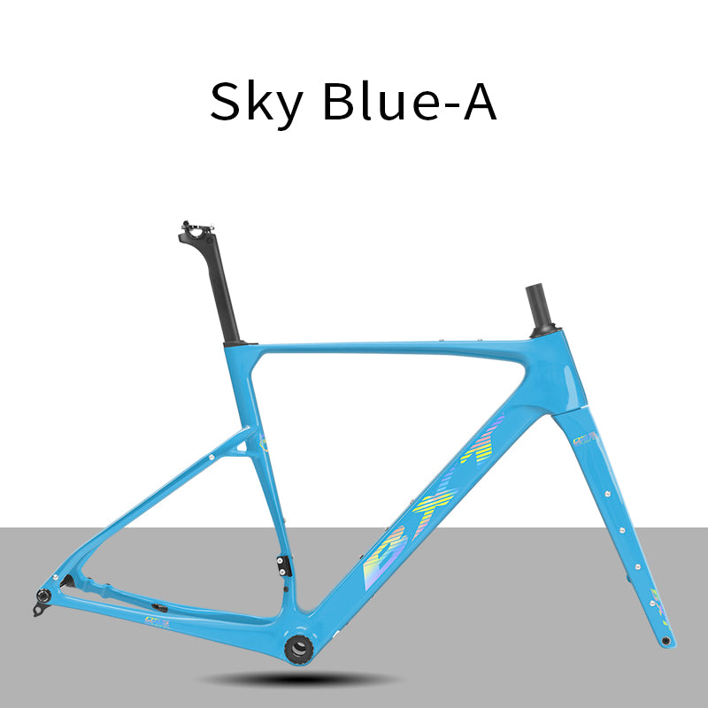 Nouveau cadre gravel BXT 2026 Frein à disque patte UDH T1000 carbone 700x50C T47 modèle-055 27.5er 42T-52T