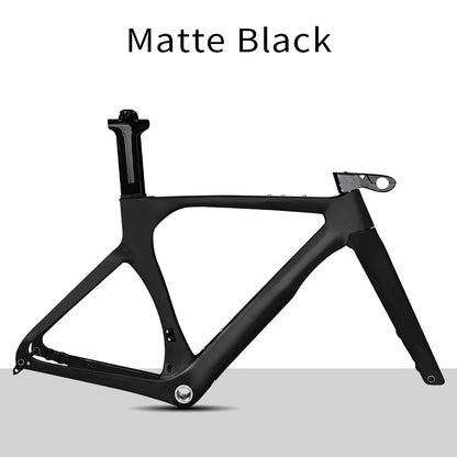 BXT Carbon TT Frameset Flat Mounted Disc Brake Bike Frames TT handblebar TT Bike Frame Racing Cycling