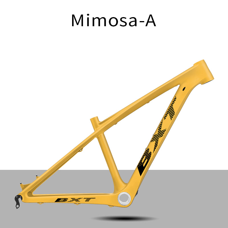 BXT 26er MTB Mountain Bike Frame 14inch Full Carbon Kids Bike Frame 160mm Disc Brake Carbon Fiber MTB Bicycle Frame