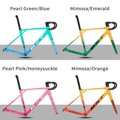 BXT 2026 NEW Fully Hidden Carbon Disc Road Bike Frame 900g Super light Road Bicycle Carbon Frame BXT-155-EVO