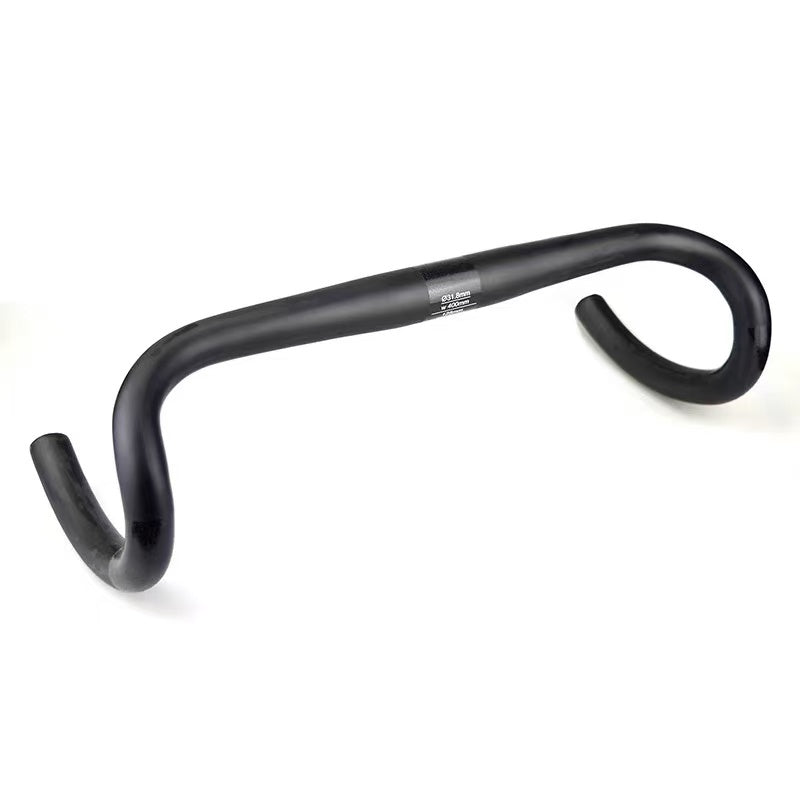 BXT Carbon Fiber Inside Road Handlebar Track Cycling Handle Sprint Match Bicycle Handlebar TT Bike Handlebar Fixed