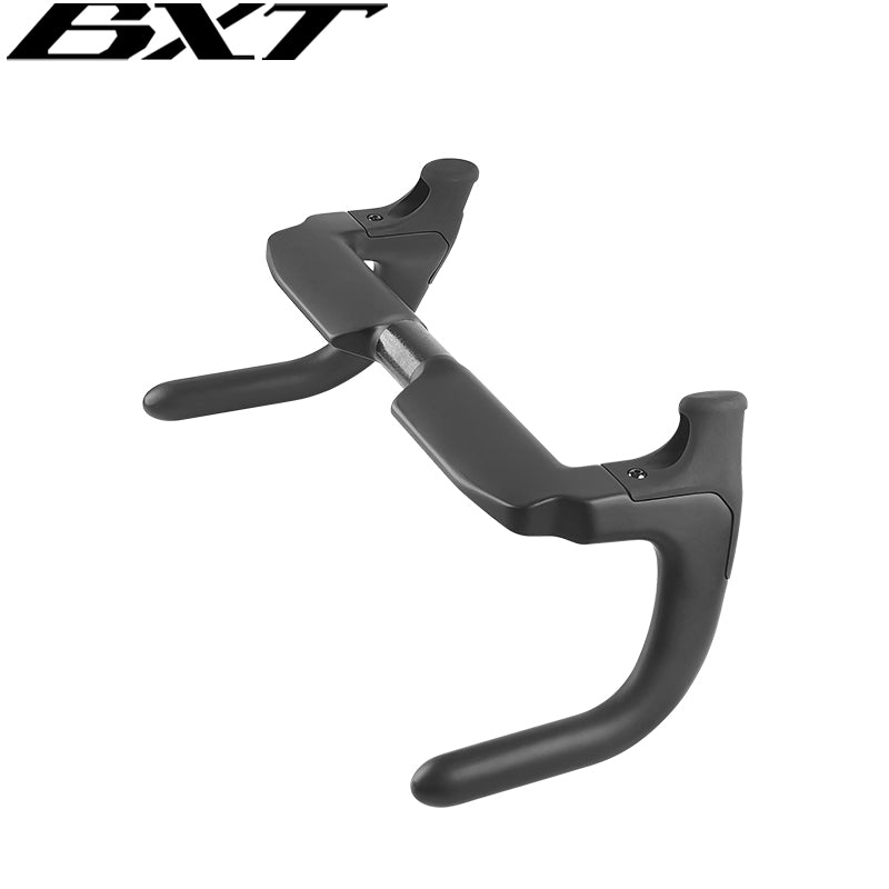 BXT HB-009 Carbon Fiber Track Handlebar 31.8mm Matte Fixed Gear Bike Bar 300/325/350mm