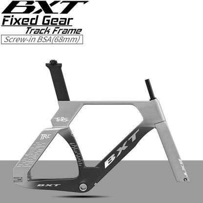 BXT-695 Track Frame Full Carbon EPS Racing Tracking bike Frameset Fixed Gear bike frame Single speed 700*28C