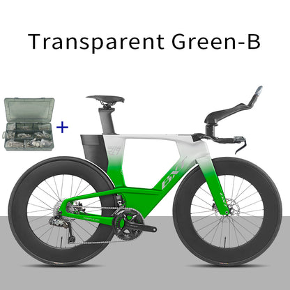BXT -TT-219 New Carbon Time Trial/Triathlon Bike Carbon Fiber Bikes Road Bike LTWOO ERX 24 Speeds TT Bicycle
