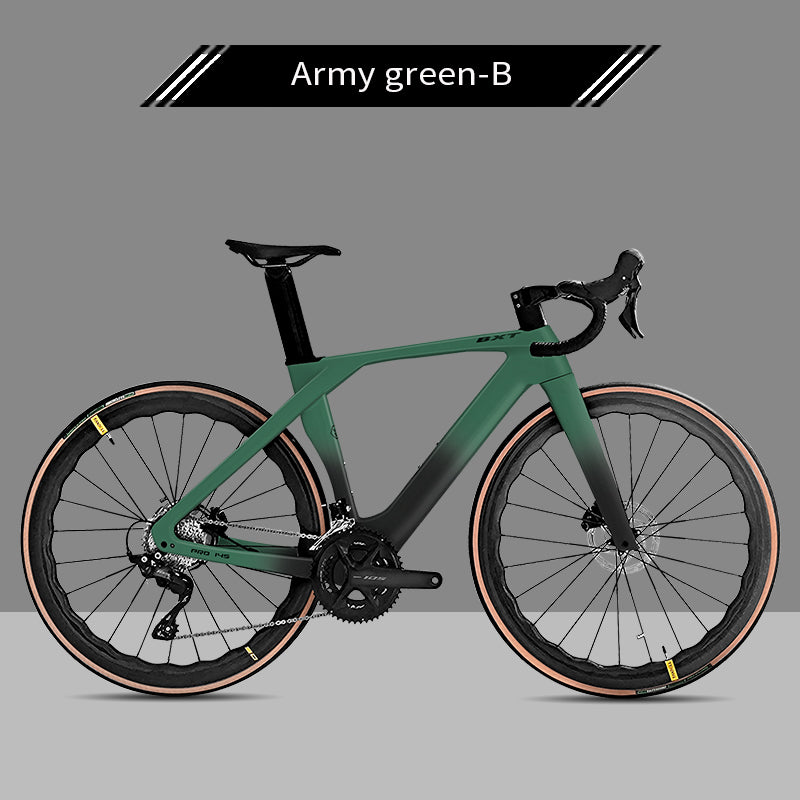 BXT Carbon Road Bike Hydraulic Disc Brake SHIMANO R7120 Ultralight Road Bike 24S