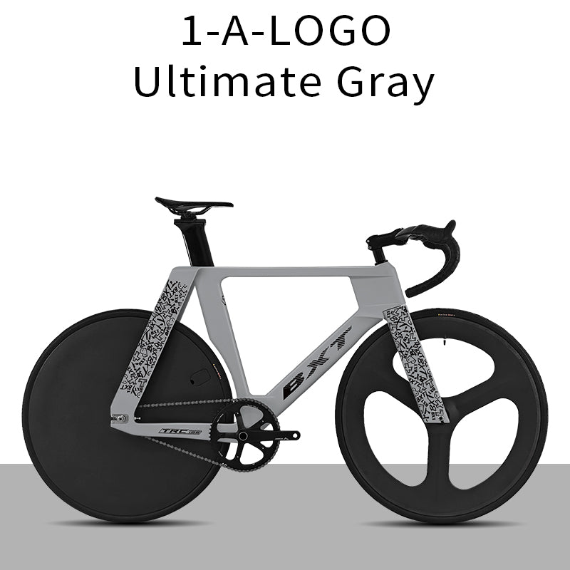 BXT-TRC-195 Track Complete Bike Carbon Fiber Fixed Gear Bicycle Single Chainring Carbon Track Bike Closed Wheel Time Trial Track Bike