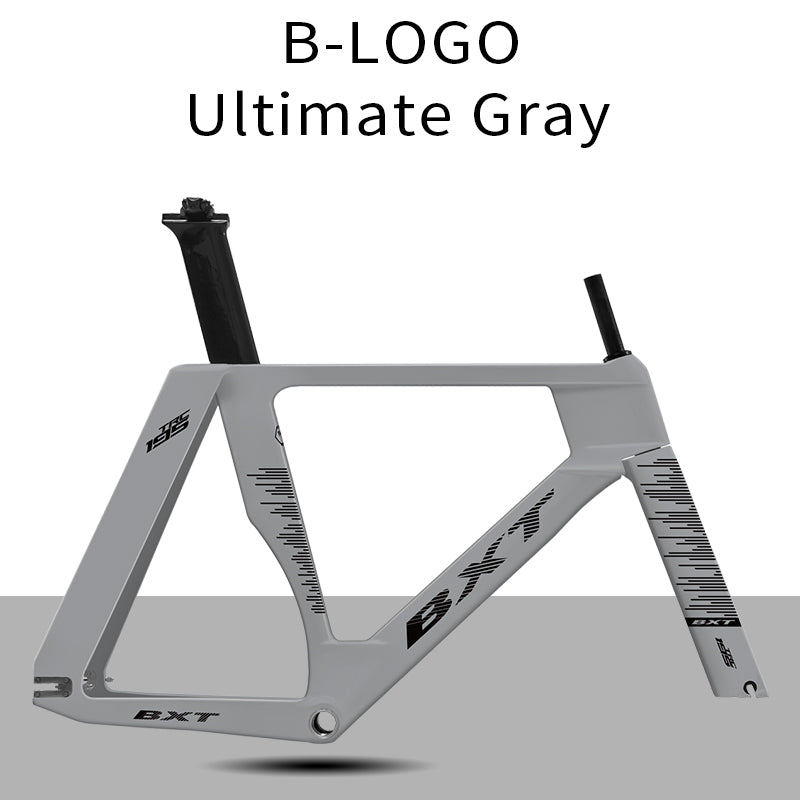 BXT New Carbon Track Frame Fixed Gear Track Bike Carbon Fibre Frame TRC-195 Single speed Track Frameset 700Cx28C