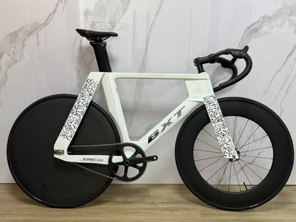 BXT 700C Carbon Bike Wheels Use Track Bike/Fixedgear Bike/Road V Brake/Road Disc Brake Clincher Tire/Tubulares Tire BXT-045