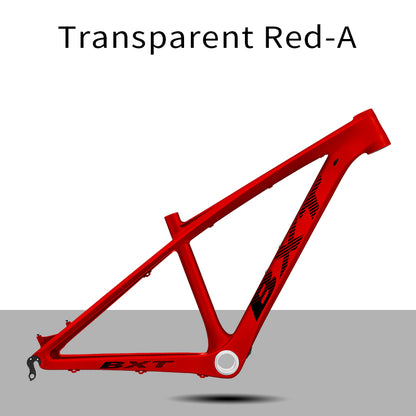 BXT 26er MTB Mountain Bike Frame 14inch Full Carbon Kids Bike Frame 160mm Disc Brake Carbon Fiber MTB Bicycle Frame