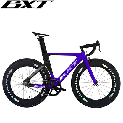 2025 New BXT 045 Carbon Track Bike Full Fixed Gear Racing Bicycle 700C Lightweight Frame