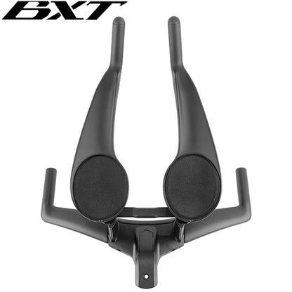 BXT Triathlon TT Handlebar Aero Handlebar Integrated Carbon For TT Bike Time Trial Handlebar TT Bar