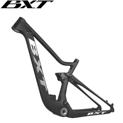 BXT 29ER  Full Suspension Carbon Suspension Full Carbon Mountain Bicycle Travel 100mm  Frame XC MTB Bike BXT Brand Sell Well