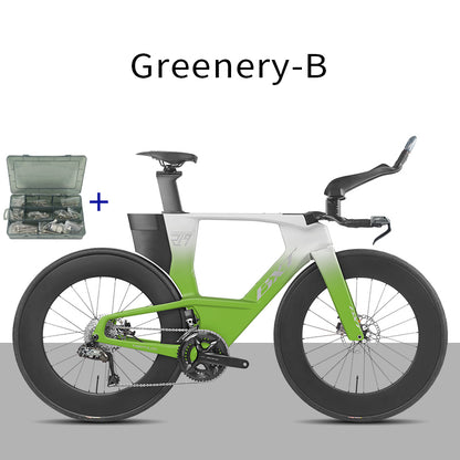 BXT -TT-219 New Carbon Time Trial/Triathlon Bike Carbon Fiber Bikes Road Bike LTWOO ERX 24 Speeds TT Bicycle