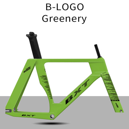 BXT New Carbon Track Frame Fixed Gear Track Bike Carbon Fibre Frame TRC-195 Single speed Track Frameset 700Cx28C