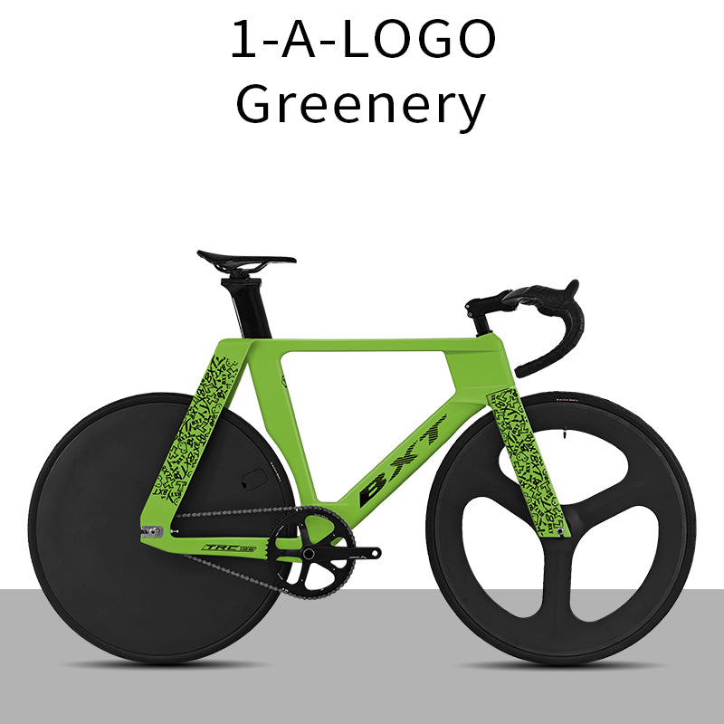 BXT-TRC-195 Track Complete Bike Carbon Fiber Fixed Gear Bicycle Single Chainring Carbon Track Bike Closed Wheel Time Trial Track Bike
