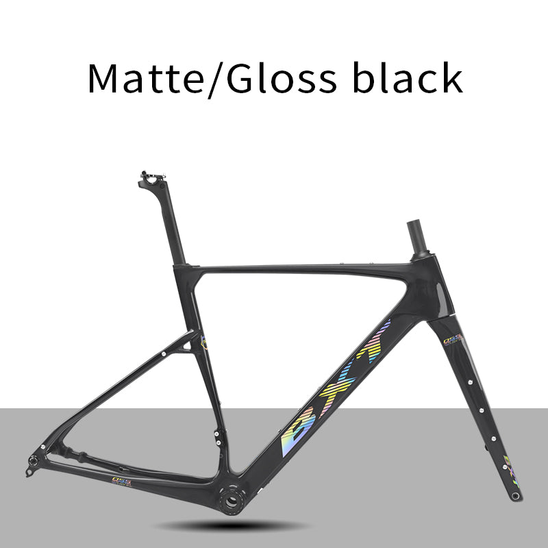 Nouveau cadre gravel BXT 2026 Frein à disque patte UDH T1000 carbone 700x50C T47 modèle-055 27.5er 42T-52T