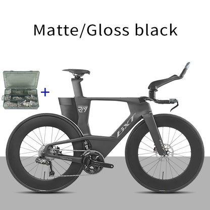 BXT -TT-219 New Carbon Time Trial/Triathlon Bike Carbon Fiber Bikes Road Bike LTWOO ERX 24 Speeds TT Bicycle
