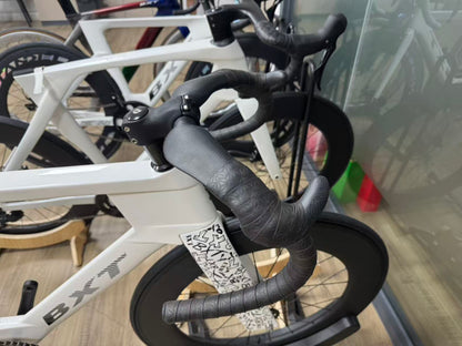 BXT Carbon Fiber Inside Road Handlebar Track Cycling Handle Sprint Match Bicycle Handlebar TT Bike Handlebar Fixed