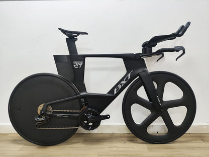 BXT 2026 New  Carbon Fiber Disc TT Bicycle Di2 Groupset Compatible Time Trial Racing Road Bike LTWOO ERX 24 Speeds