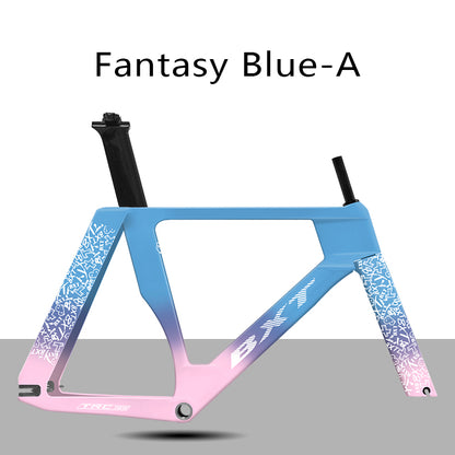 BXT 700C Carbon Fiber Track Bike Frame Fixed Gear Bike Carbon Frameset Track Frame model-TRC-195 use EPS Technology