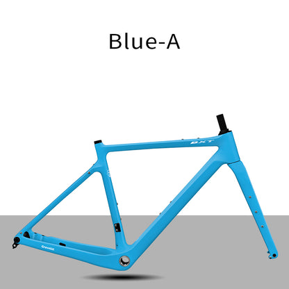 BXT Carbon Gravel Bike Frame UDH Internal Cable Fully Hidden Cable Gravel Bicycle Frameset Road Bike Disc Brake