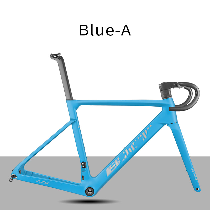 BXT 2026 New Road Bike Frame Carbon XXXS/XXS/XS/S/M/L/XL T47 Disc Brake Ultra Light Weight Seatpost Cycling Parts Bicycle Frameset