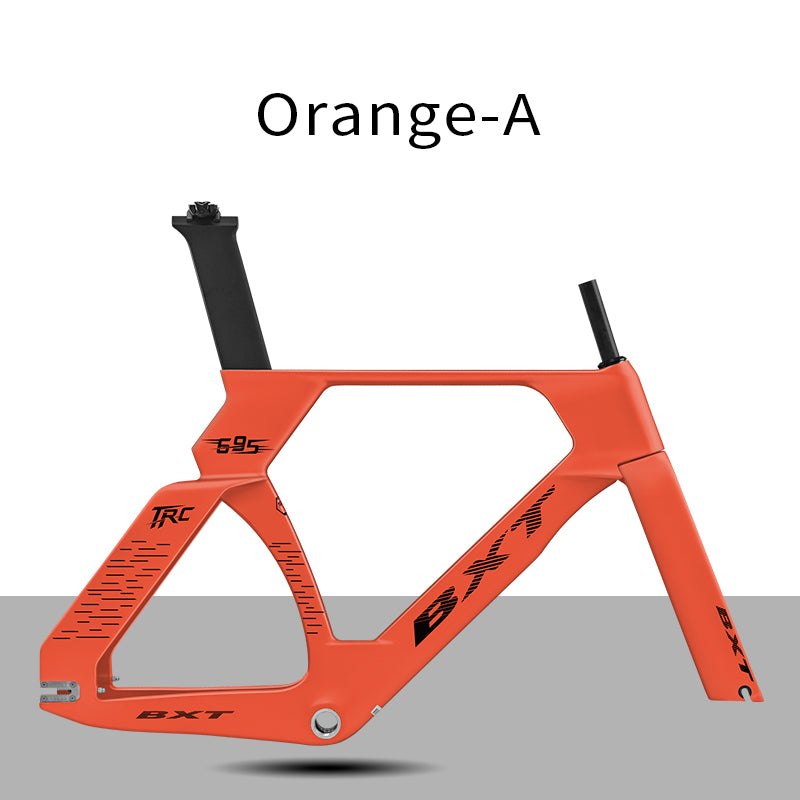 BXT-695 Track Frame Full Carbon EPS Racing Tracking bike Frameset Fixed Gear bike frame Single speed 700*28C