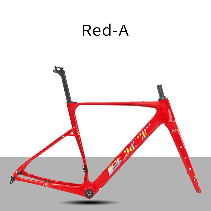 Nouveau cadre gravel BXT 2026 Frein à disque patte UDH T1000 carbone 700x50C T47 modèle-055 27.5er 42T-52T