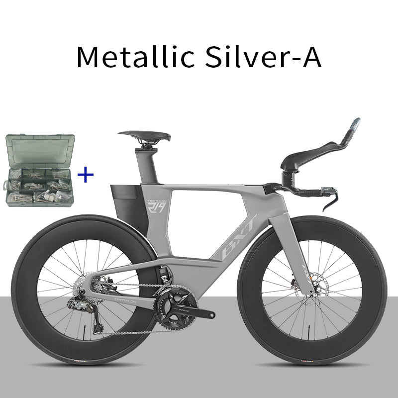 BXT 2026 New  Carbon Fiber Disc TT Bicycle Di2 Groupset Compatible Time Trial Racing Road Bike LTWOO ERX 24 Speeds