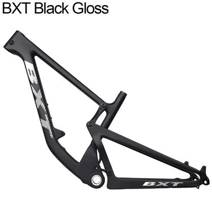 BXT All Mountain Full Suspension Carbon Frame Travel 150mm 29er Thru Axle Boost 12x148mm Carbon Full Suspension MTB Frame 29 AM