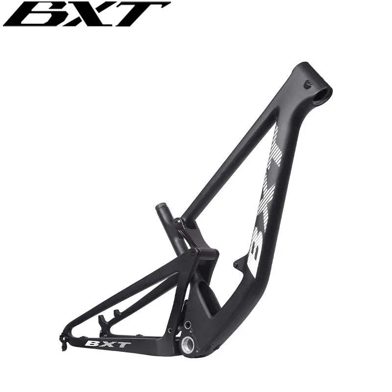 BXT All Mountain Full Suspension Carbon Frame Travel 150mm 29er Thru Axle Boost 12x148mm Carbon Full Suspension MTB Frame 29 AM