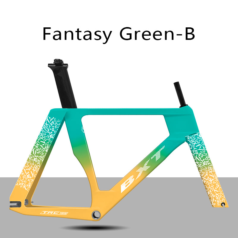 BXT 700C Carbon Fiber Track Bike Frame Fixed Gear Bike Carbon Frameset Track Frame model-TRC-195 use EPS Technology